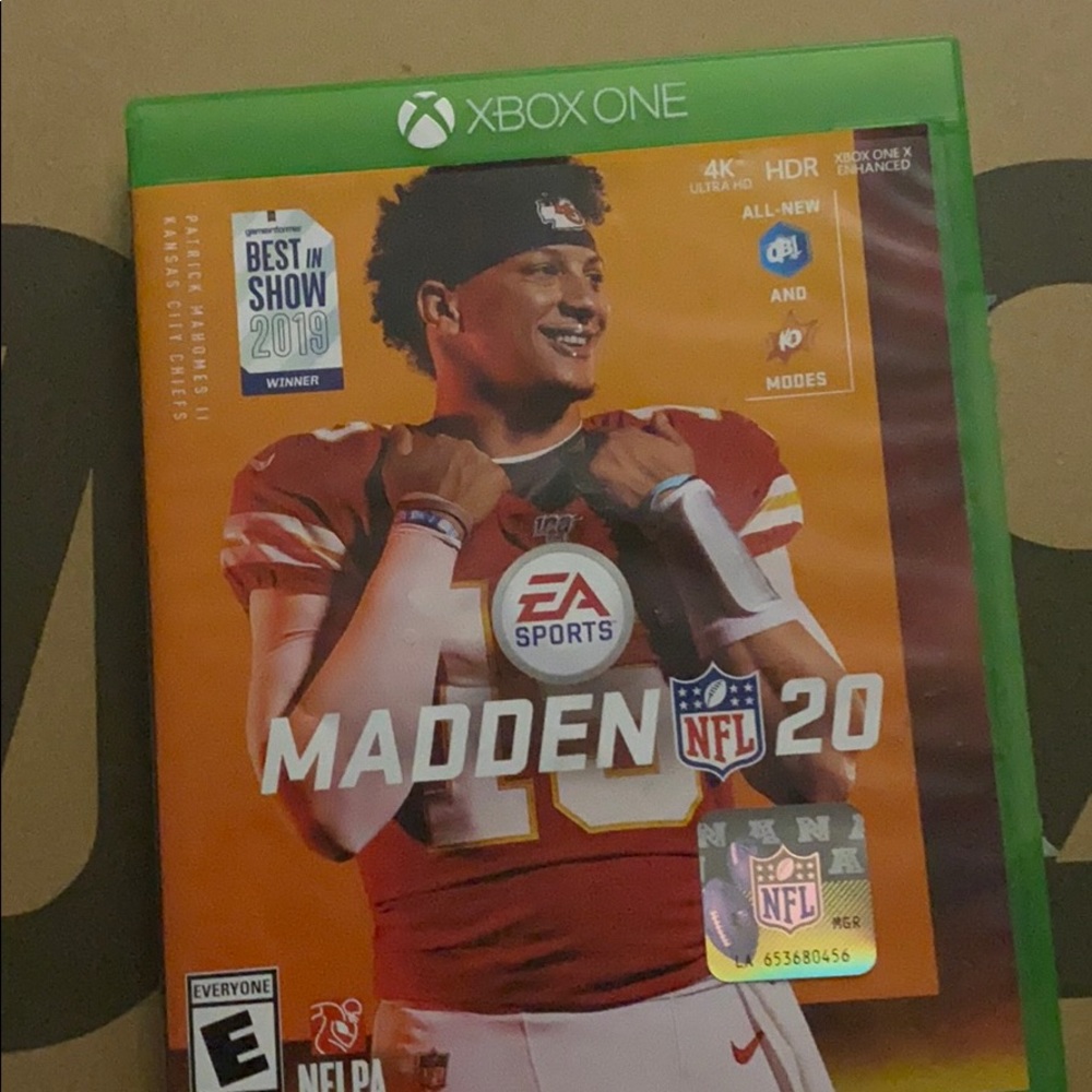 Madden 20 Xbox one